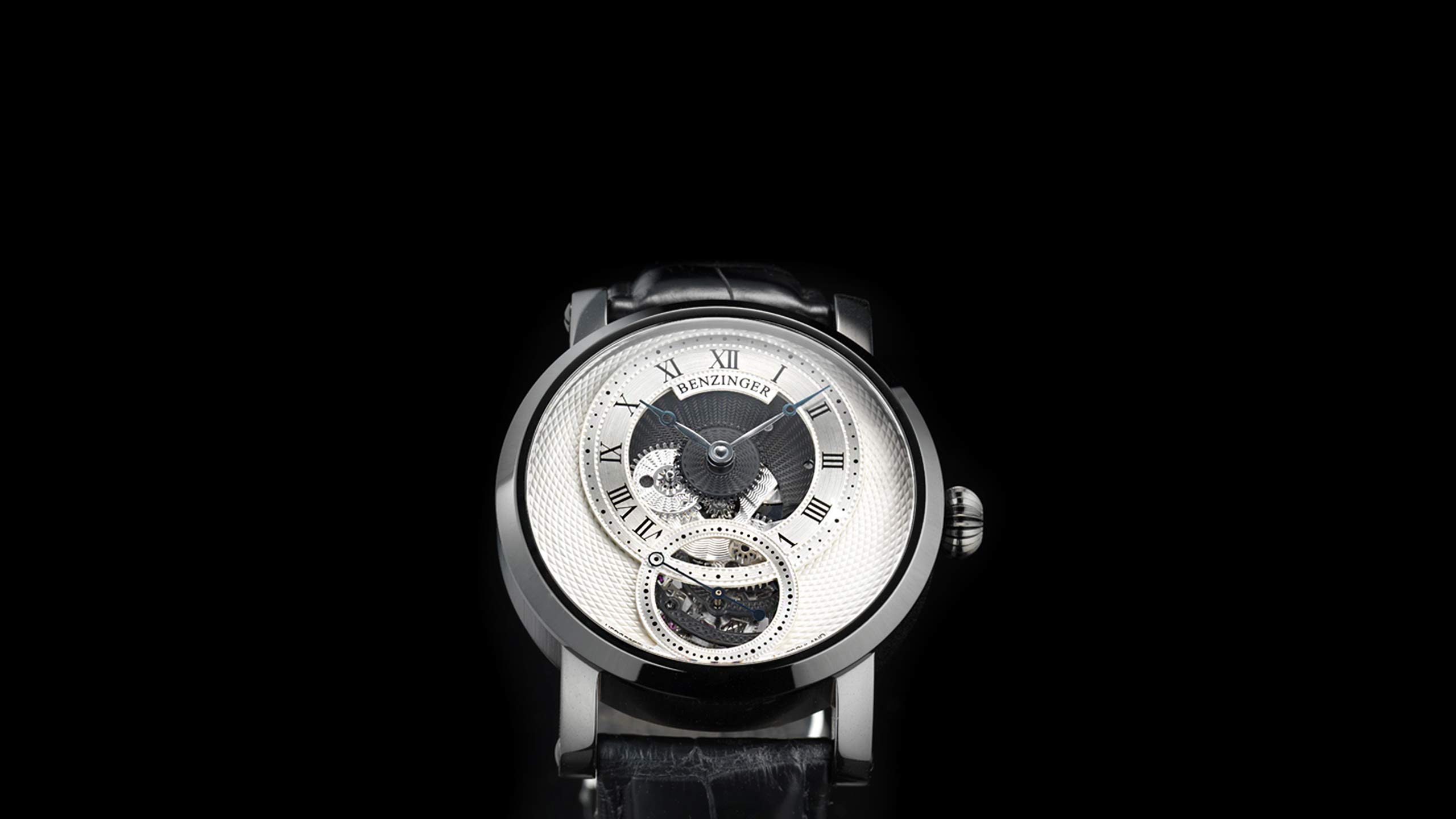Benzinger Uhr Subskription 4 Black