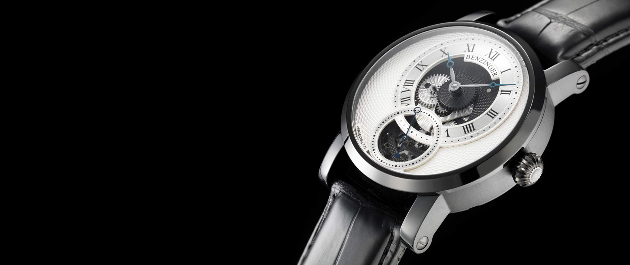 Benzinger Uhr Subskription 4 Black