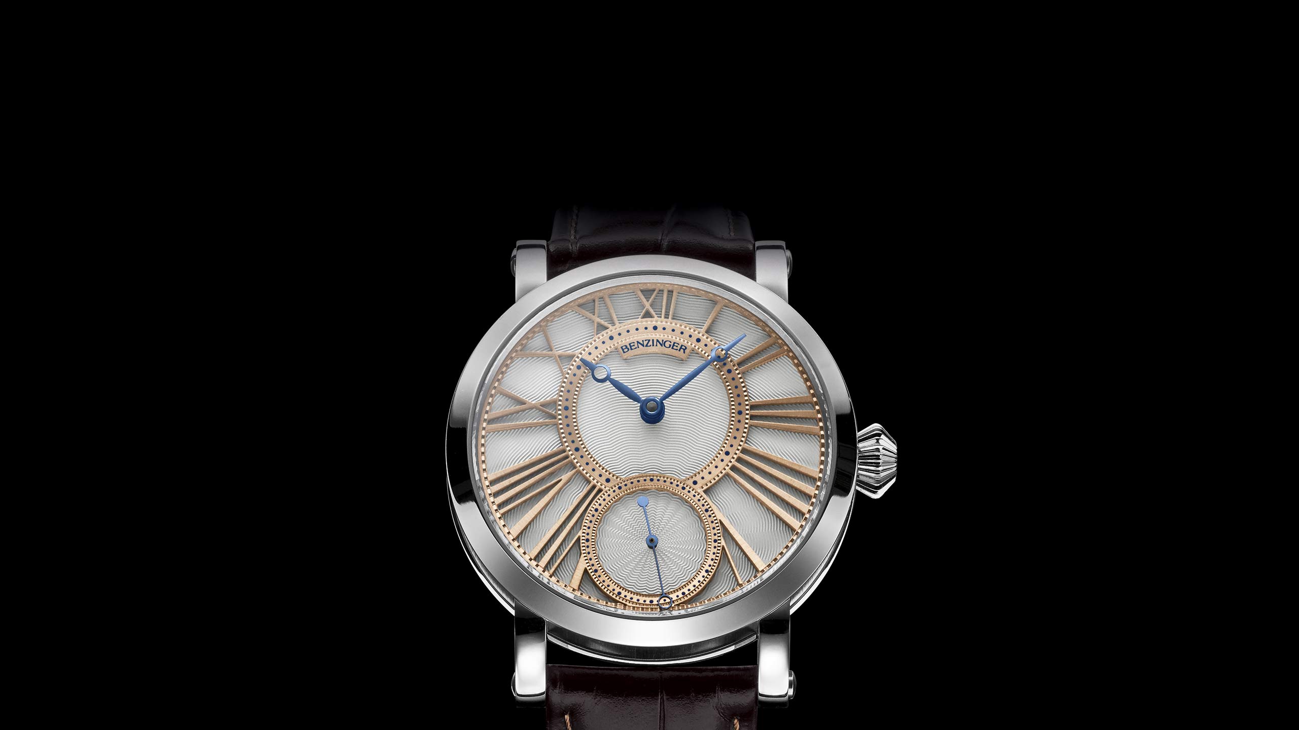 Benzinger Uhr Subskription 3 ArtDeco Frontansicht