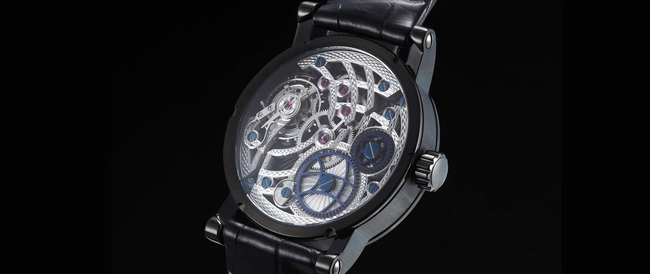 Benzinger Uhr Subskription Blue Black DLC