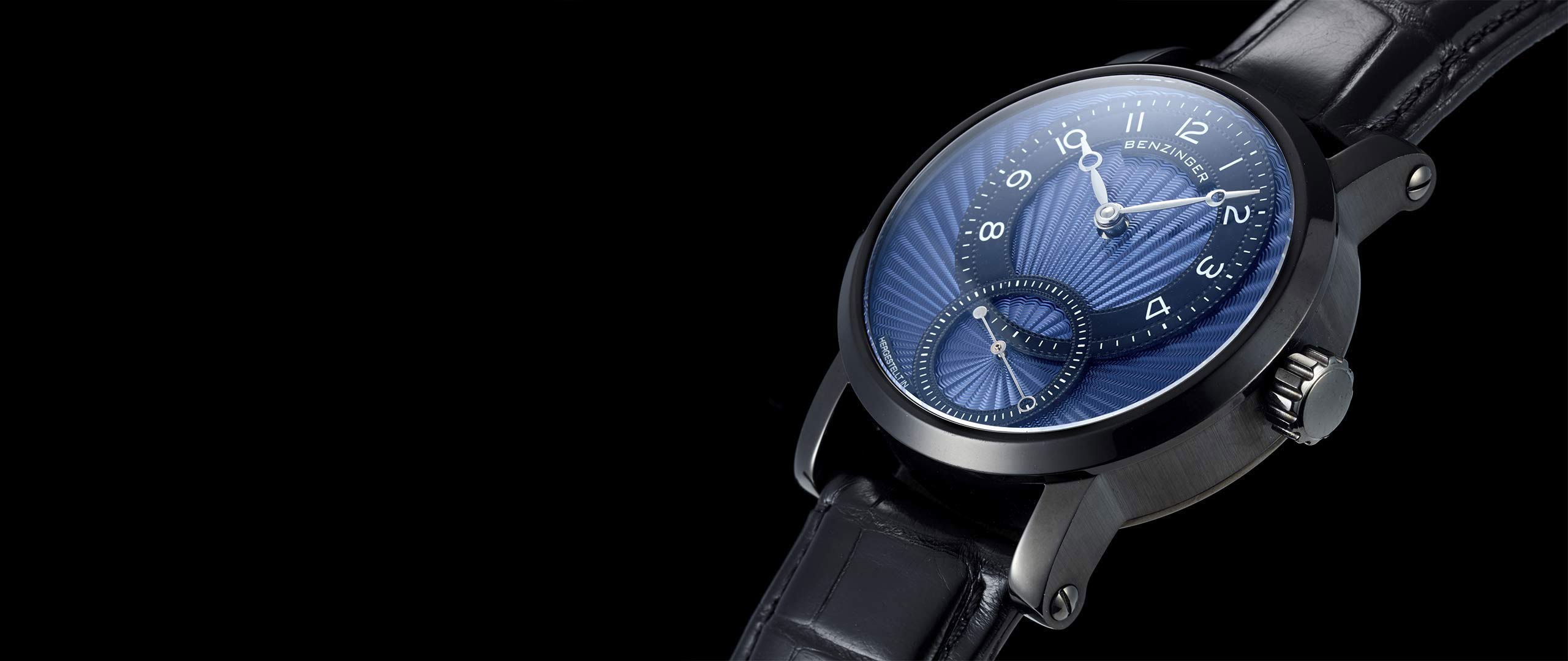 Benzinger Uhr Subskription  Blue DLC
