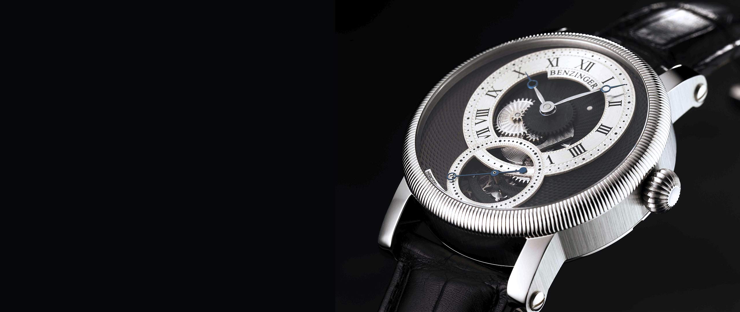 Benzinger Uhr Subskription 4 Ebony Open